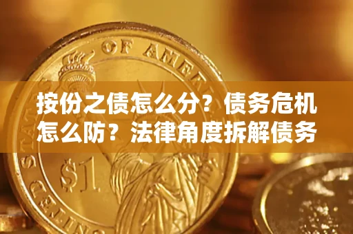 北京按份之债怎么分？债务危机怎么防？法律角度拆解债务分配与风险自保指南