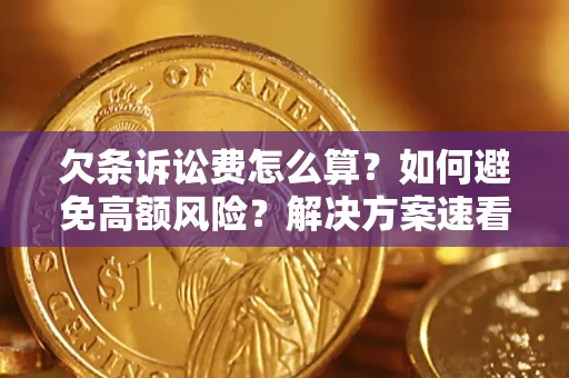 北京欠条诉讼费怎么算？如何避免高额风险？解决方案速看！