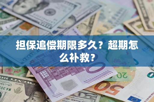 北京担保追偿期限多久？超期怎么补救？