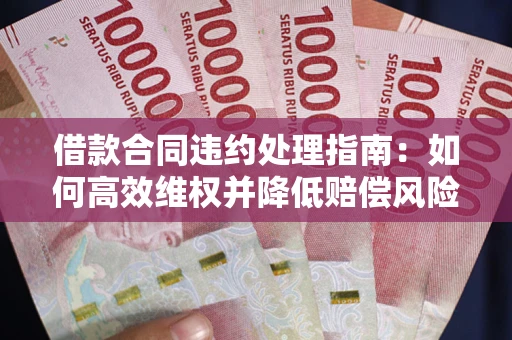 北京借款合同违约处理指南：如何高效维权并降低赔偿风险？