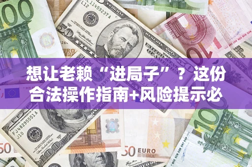 北京想让老赖“进局子”？这份合法操作指南+风险提示必须看！