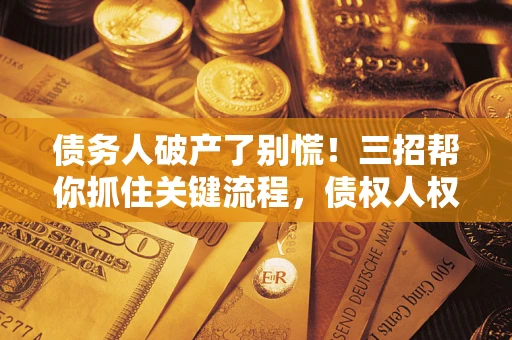 北京债务人破产了别慌！三招帮你抓住关键流程，债权人权益不再缩水