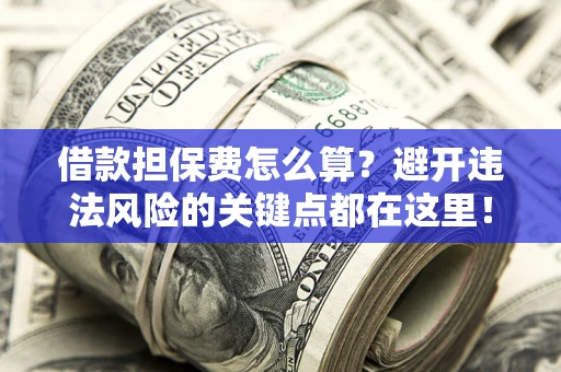 北京借款担保费怎么算？避开违法风险的关键点都在这里！