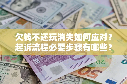 北京欠钱不还玩消失如何应对？起诉流程必要步骤有哪些？