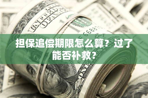 北京担保追偿期限怎么算？过了能否补救？